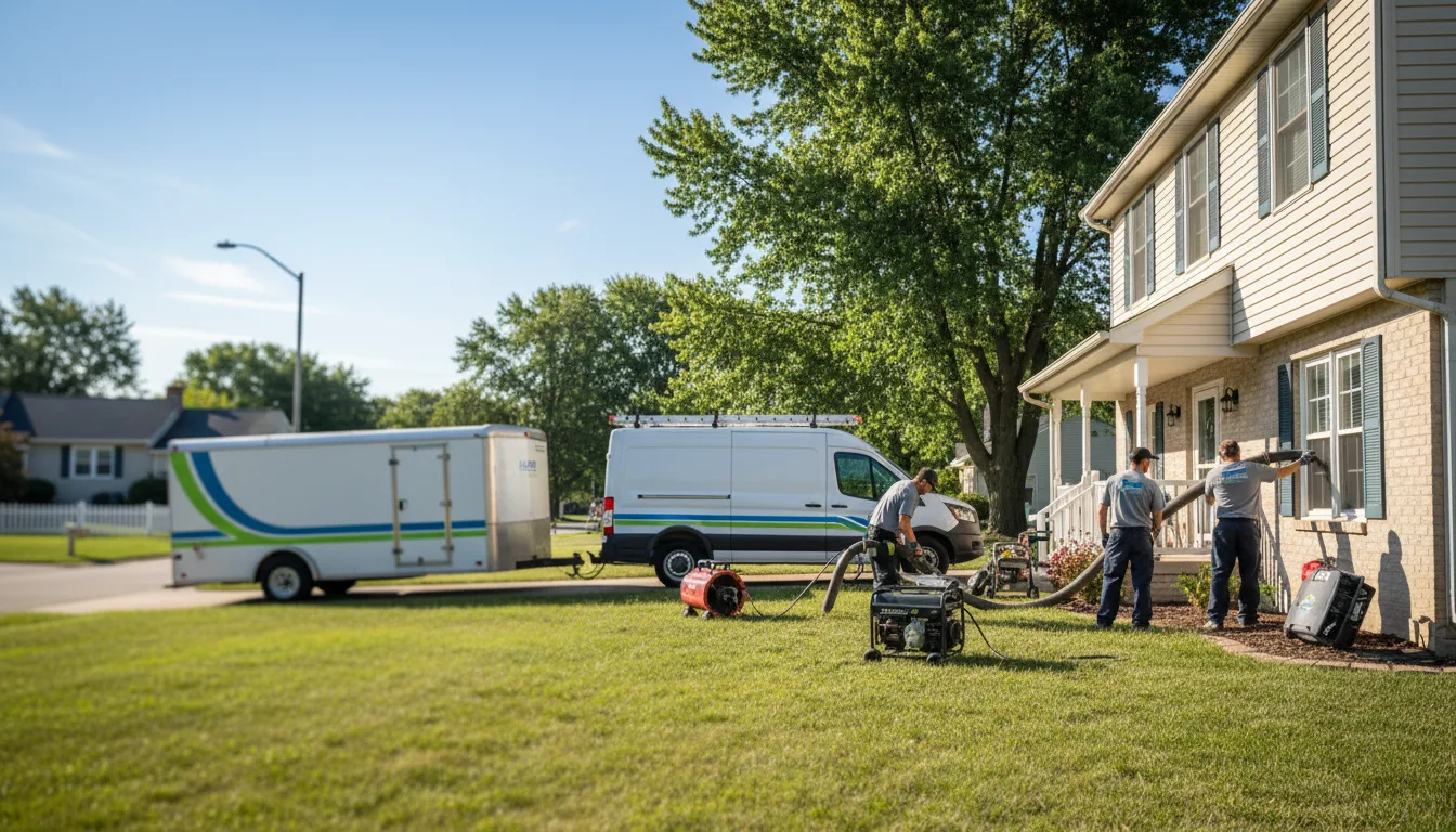 Flooded Basement Restoration And Cleanup With Repair in Harrisville, NY near me